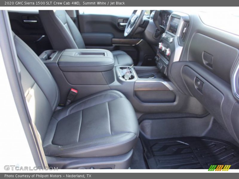Summit White / Jet Black 2020 GMC Sierra 1500 SLT Crew Cab 4WD