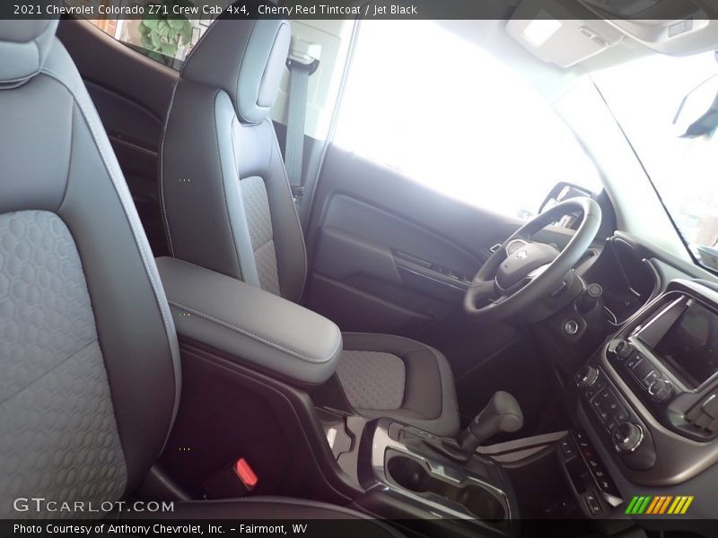 Cherry Red Tintcoat / Jet Black 2021 Chevrolet Colorado Z71 Crew Cab 4x4