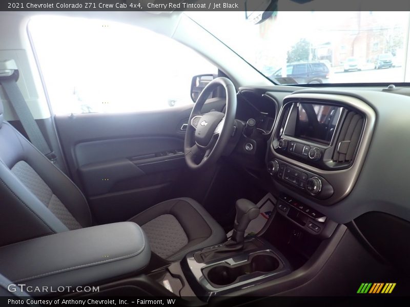 Cherry Red Tintcoat / Jet Black 2021 Chevrolet Colorado Z71 Crew Cab 4x4