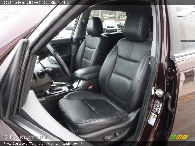 Front Seat of 2015 Sorento EX AWD