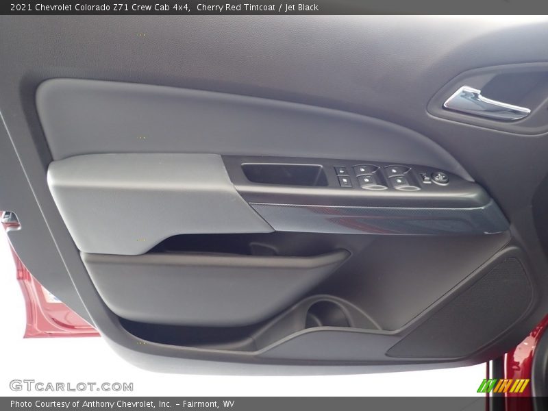 Cherry Red Tintcoat / Jet Black 2021 Chevrolet Colorado Z71 Crew Cab 4x4