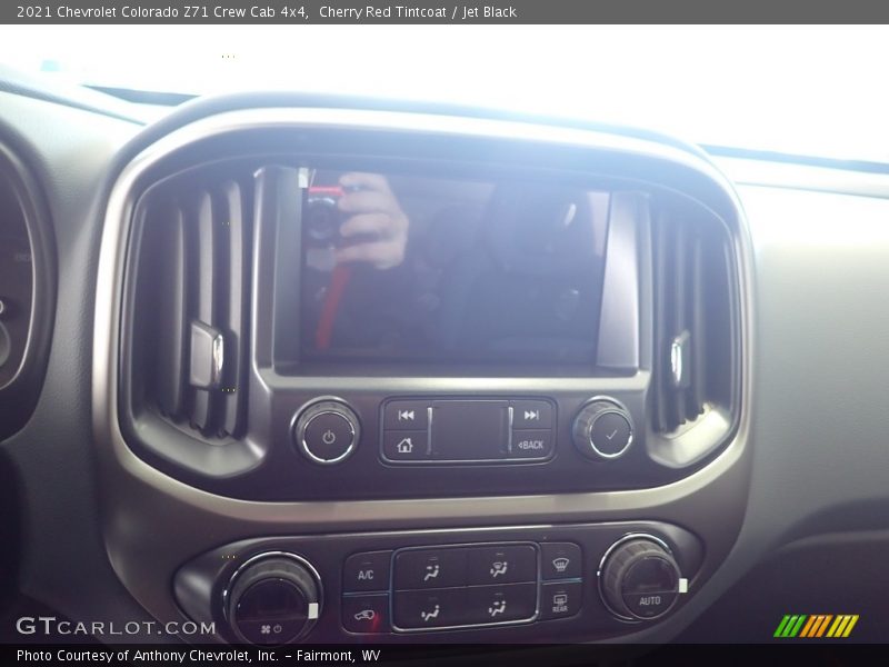 Cherry Red Tintcoat / Jet Black 2021 Chevrolet Colorado Z71 Crew Cab 4x4