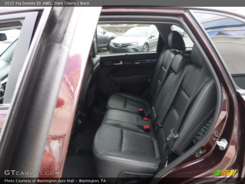 Dark Cherry / Black 2015 Kia Sorento EX AWD