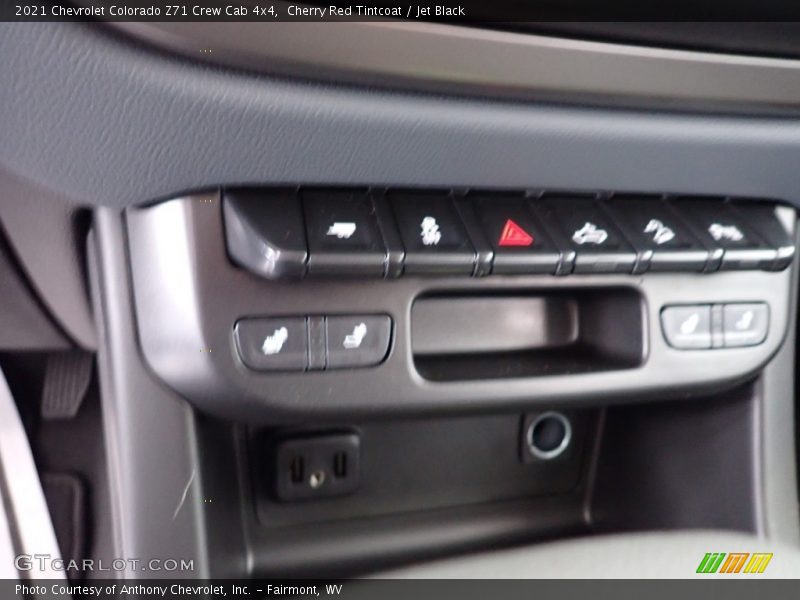 Cherry Red Tintcoat / Jet Black 2021 Chevrolet Colorado Z71 Crew Cab 4x4