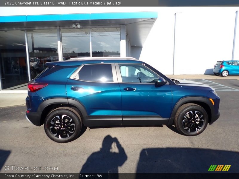 Pacific Blue Metallic / Jet Black 2021 Chevrolet TrailBlazer LT AWD