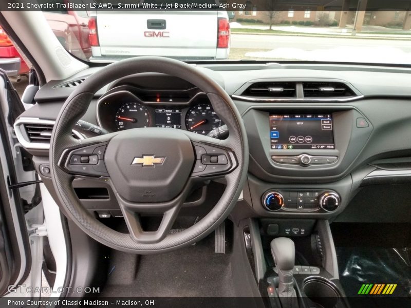Dashboard of 2021 TrailBlazer LS AWD