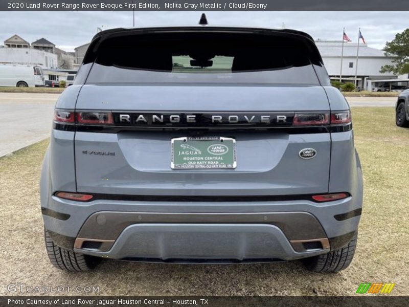 Nolita Gray Metallic / Cloud/Ebony 2020 Land Rover Range Rover Evoque First Edition