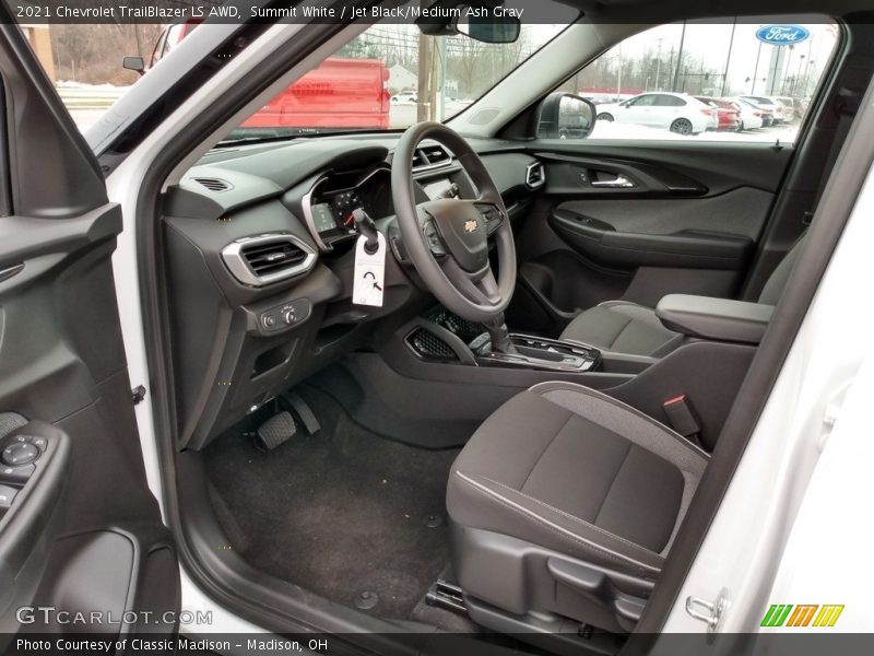Front Seat of 2021 TrailBlazer LS AWD