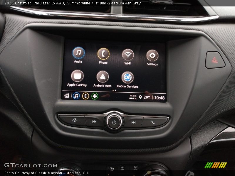 Summit White / Jet Black/Medium Ash Gray 2021 Chevrolet TrailBlazer LS AWD