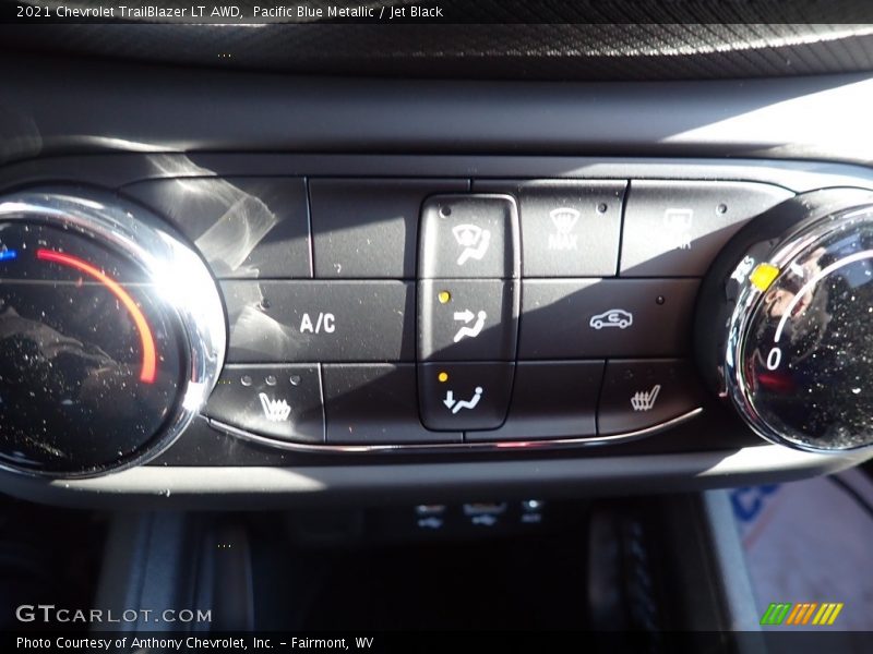 Pacific Blue Metallic / Jet Black 2021 Chevrolet TrailBlazer LT AWD