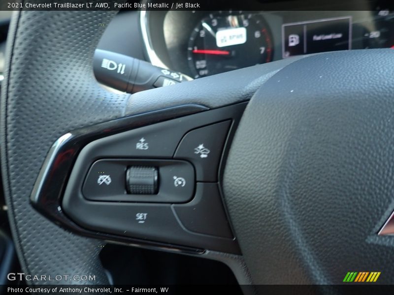 Pacific Blue Metallic / Jet Black 2021 Chevrolet TrailBlazer LT AWD