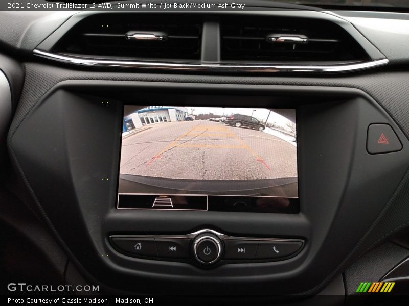 Summit White / Jet Black/Medium Ash Gray 2021 Chevrolet TrailBlazer LS AWD
