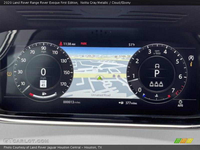  2020 Range Rover Evoque First Edition First Edition Gauges