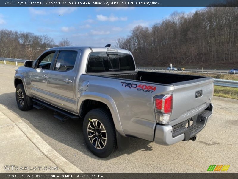 Silver Sky Metallic / TRD Cement/Black 2021 Toyota Tacoma TRD Sport Double Cab 4x4