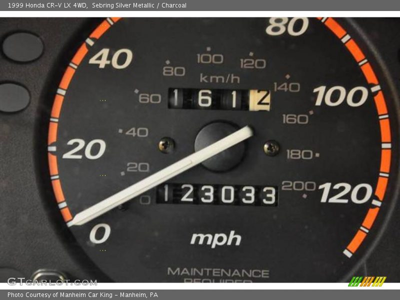 Sebring Silver Metallic / Charcoal 1999 Honda CR-V LX 4WD