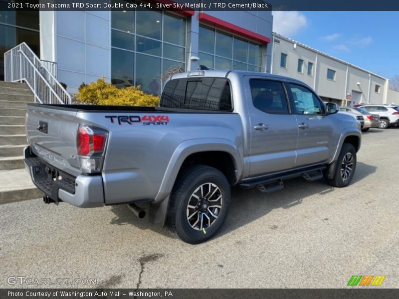 Silver Sky Metallic / TRD Cement/Black 2021 Toyota Tacoma TRD Sport Double Cab 4x4