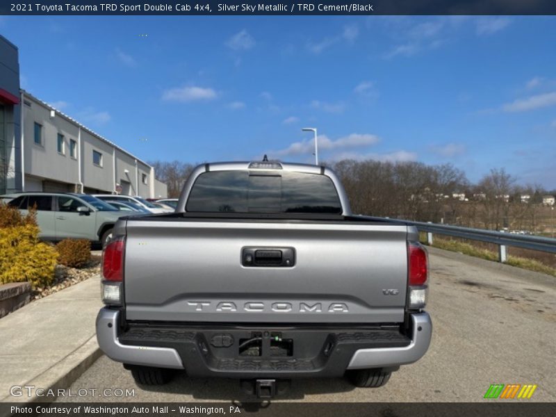 Silver Sky Metallic / TRD Cement/Black 2021 Toyota Tacoma TRD Sport Double Cab 4x4