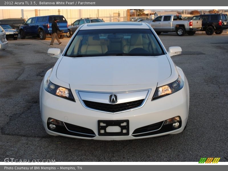 Bellanova White Pearl / Parchment 2012 Acura TL 3.5