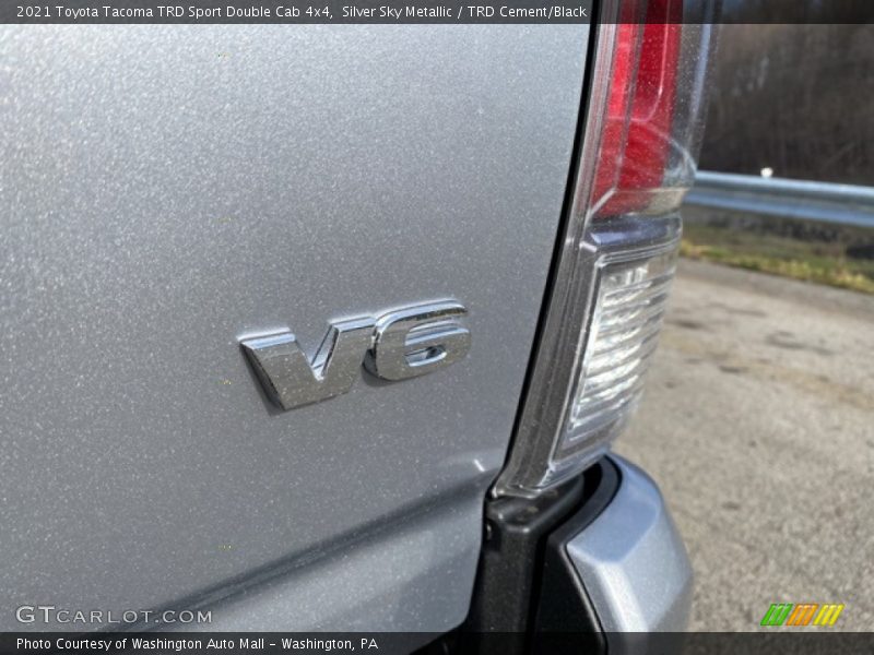 Silver Sky Metallic / TRD Cement/Black 2021 Toyota Tacoma TRD Sport Double Cab 4x4