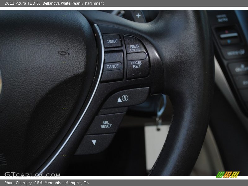 Bellanova White Pearl / Parchment 2012 Acura TL 3.5