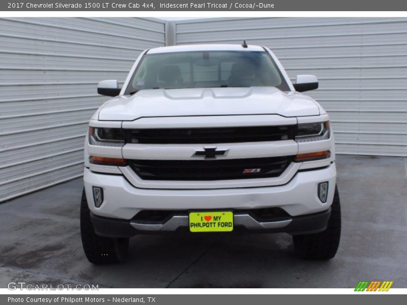 Iridescent Pearl Tricoat / Cocoa/­Dune 2017 Chevrolet Silverado 1500 LT Crew Cab 4x4
