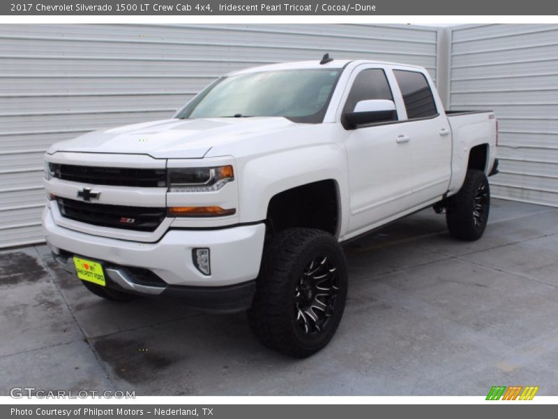 Iridescent Pearl Tricoat / Cocoa/­Dune 2017 Chevrolet Silverado 1500 LT Crew Cab 4x4