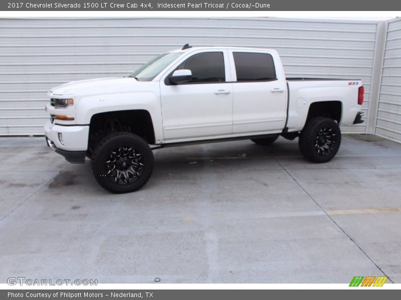 Iridescent Pearl Tricoat / Cocoa/­Dune 2017 Chevrolet Silverado 1500 LT Crew Cab 4x4