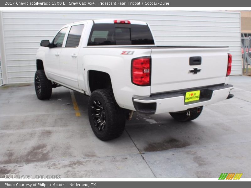 Iridescent Pearl Tricoat / Cocoa/­Dune 2017 Chevrolet Silverado 1500 LT Crew Cab 4x4