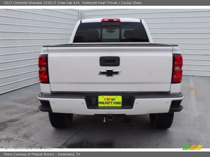 Iridescent Pearl Tricoat / Cocoa/­Dune 2017 Chevrolet Silverado 1500 LT Crew Cab 4x4