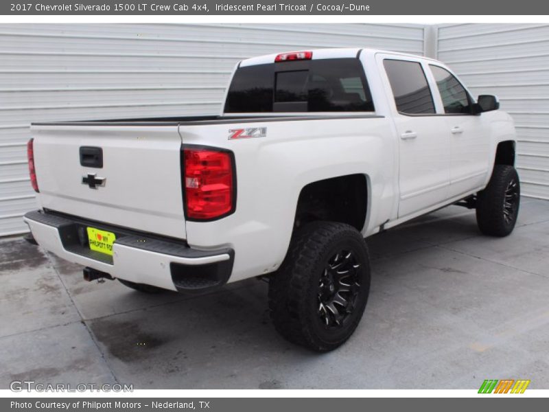 Iridescent Pearl Tricoat / Cocoa/­Dune 2017 Chevrolet Silverado 1500 LT Crew Cab 4x4
