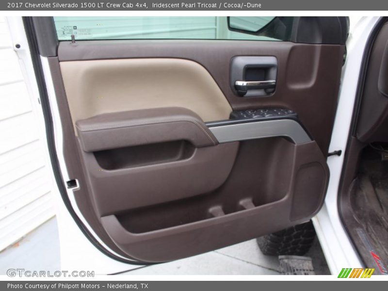 Iridescent Pearl Tricoat / Cocoa/­Dune 2017 Chevrolet Silverado 1500 LT Crew Cab 4x4