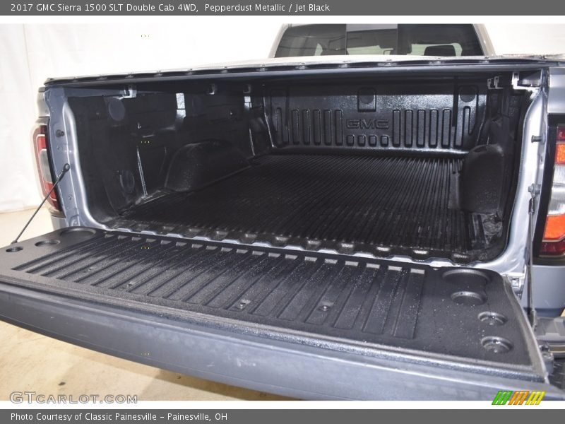 Pepperdust Metallic / Jet Black 2017 GMC Sierra 1500 SLT Double Cab 4WD