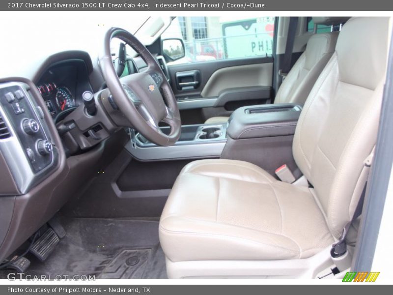 Iridescent Pearl Tricoat / Cocoa/­Dune 2017 Chevrolet Silverado 1500 LT Crew Cab 4x4
