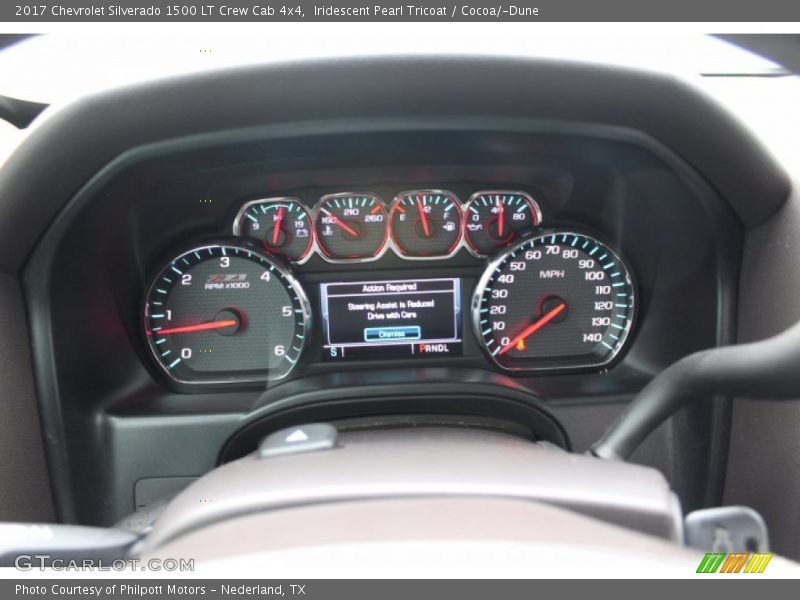 Iridescent Pearl Tricoat / Cocoa/­Dune 2017 Chevrolet Silverado 1500 LT Crew Cab 4x4