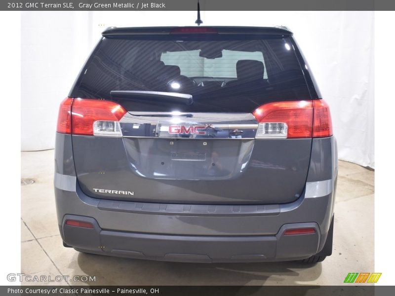 Gray Green Metallic / Jet Black 2012 GMC Terrain SLE