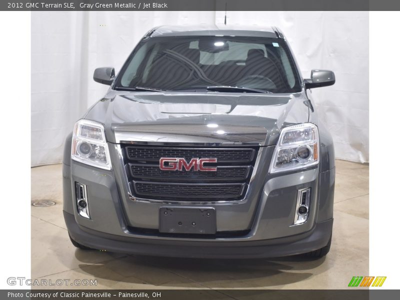 Gray Green Metallic / Jet Black 2012 GMC Terrain SLE