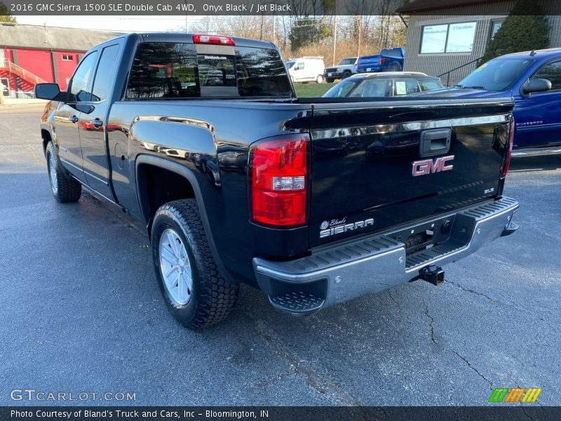 Onyx Black / Jet Black 2016 GMC Sierra 1500 SLE Double Cab 4WD