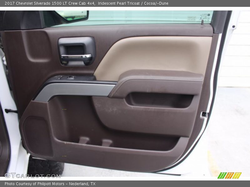 Iridescent Pearl Tricoat / Cocoa/­Dune 2017 Chevrolet Silverado 1500 LT Crew Cab 4x4