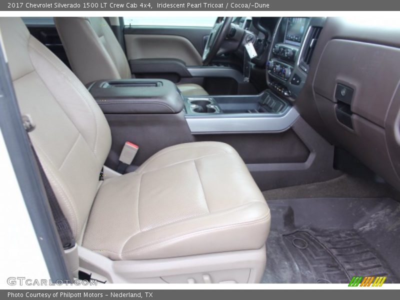 Iridescent Pearl Tricoat / Cocoa/­Dune 2017 Chevrolet Silverado 1500 LT Crew Cab 4x4