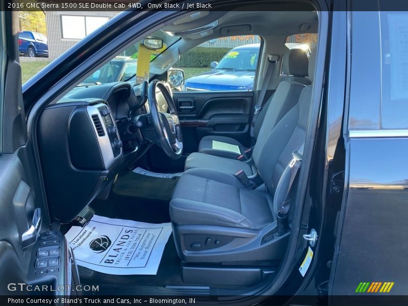 Onyx Black / Jet Black 2016 GMC Sierra 1500 SLE Double Cab 4WD