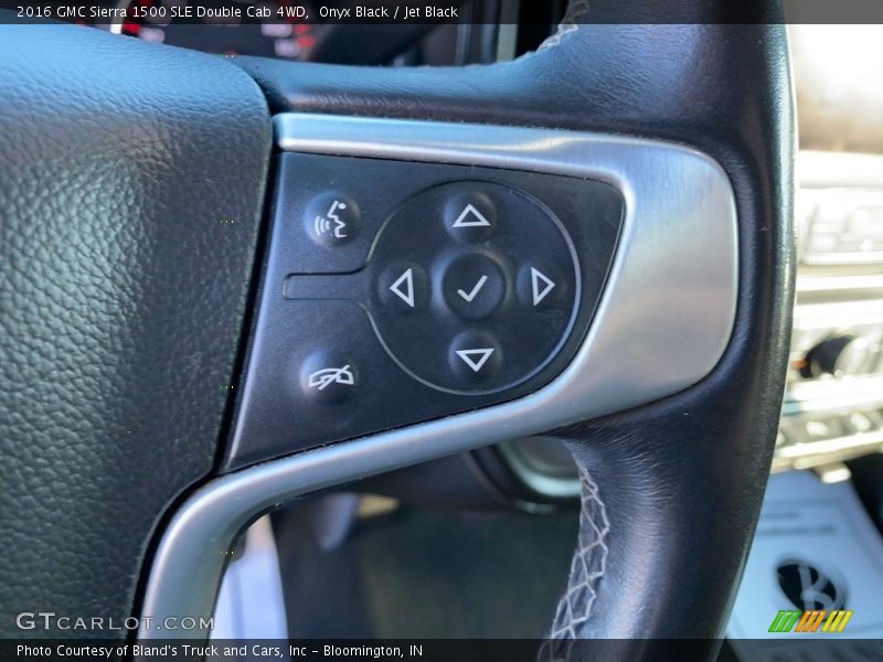 Onyx Black / Jet Black 2016 GMC Sierra 1500 SLE Double Cab 4WD