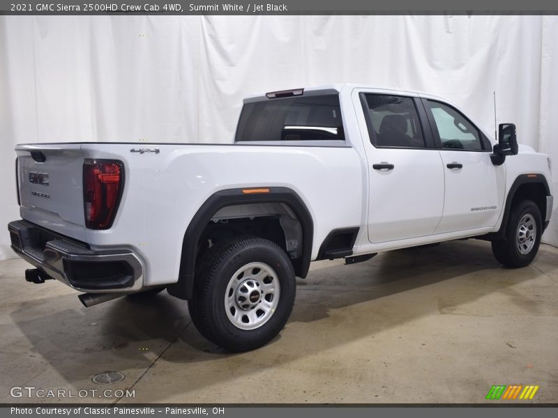 Summit White / Jet Black 2021 GMC Sierra 2500HD Crew Cab 4WD