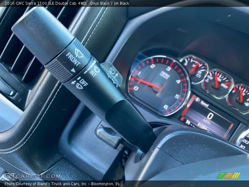Onyx Black / Jet Black 2016 GMC Sierra 1500 SLE Double Cab 4WD
