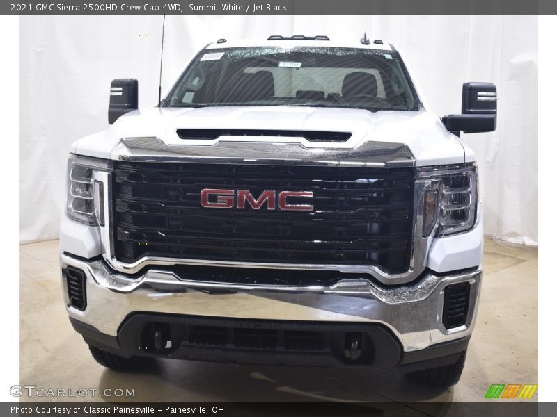 Summit White / Jet Black 2021 GMC Sierra 2500HD Crew Cab 4WD