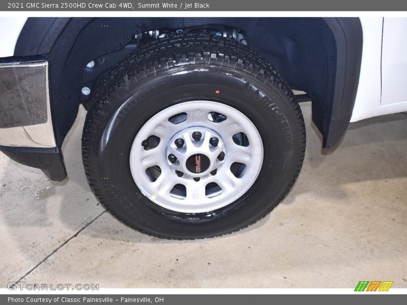 Summit White / Jet Black 2021 GMC Sierra 2500HD Crew Cab 4WD