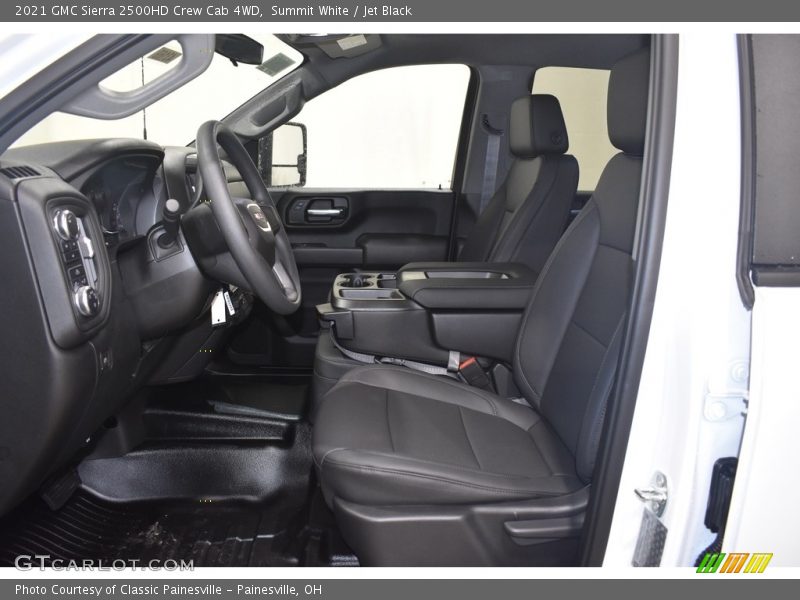 Summit White / Jet Black 2021 GMC Sierra 2500HD Crew Cab 4WD
