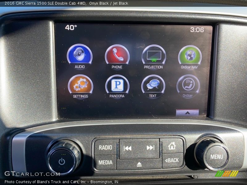 Onyx Black / Jet Black 2016 GMC Sierra 1500 SLE Double Cab 4WD