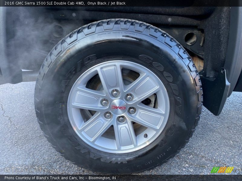 Onyx Black / Jet Black 2016 GMC Sierra 1500 SLE Double Cab 4WD