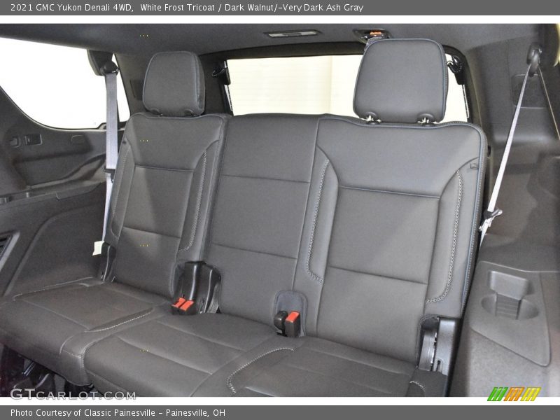 White Frost Tricoat / Dark Walnut/­Very Dark Ash Gray 2021 GMC Yukon Denali 4WD