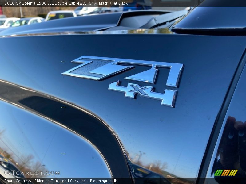 Onyx Black / Jet Black 2016 GMC Sierra 1500 SLE Double Cab 4WD